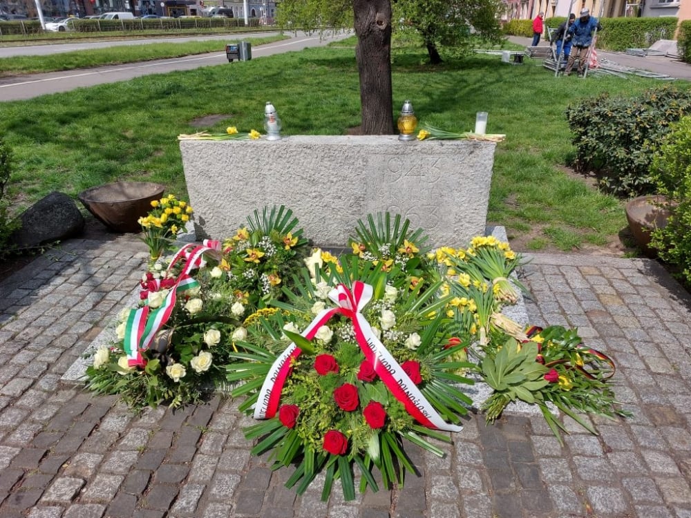 Wrocław uczcił 79. rocznicę powstania w getcie warszawskim - fot. Kuratorium Oświaty we Wrocławiu