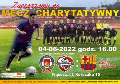 Legendy piłkarskiej Barcelony zagrają na Dolnym Śląsku