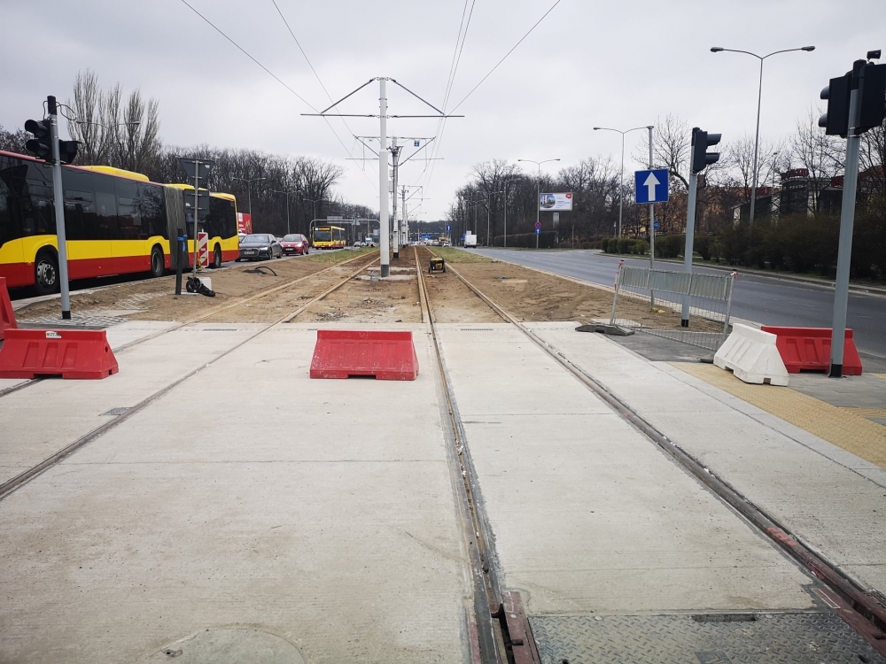 Budowa Alei Stabłowickiej posuwa się do przodu. Niedługo znów zaczną jeździć tramwaje na Kosmonautów - fot. mat. prasowe