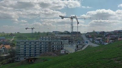 W Zieleńcu powstaje hotel na 1000 gości. Mieszkańcy protestowali... budowa i tak ruszyła