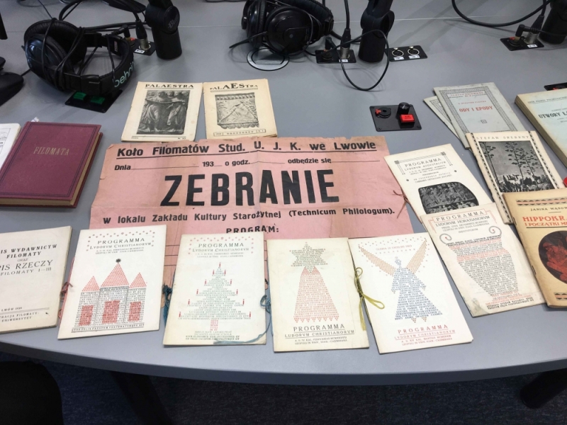 Dźwiękowa Historia: Notatki lwowskie prof. Ryszarda Gansinca - Prace prof. Ryszarda Gansinca (fot. MK)