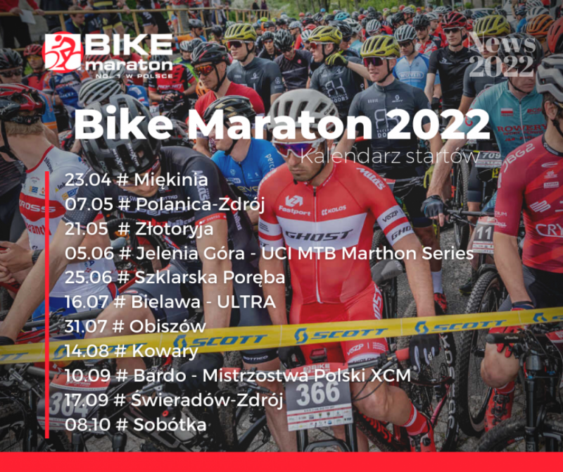 Czas na trzecią edycję Bike Maratonu 2022 - fot. mat. prasowe