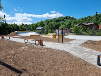 Skatepark w Walimiu gotowy. 1 czerwca otwarcie