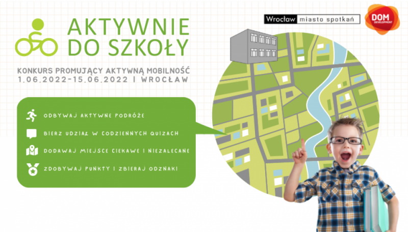 Aktywnie do szkoły - nowa aplikacja dla wrocławskich uczniów - fot. mat. prasowe