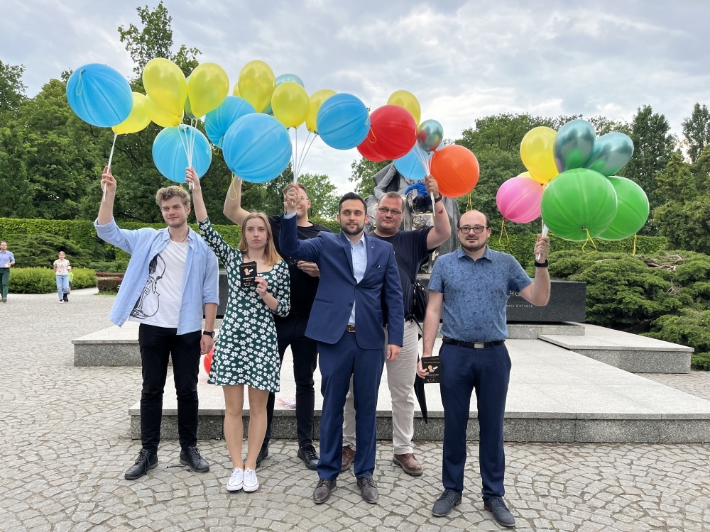 Wrocławskie organizacje wolnościowe zorganizowały Dzień Dziecka Zadłużonego - Fot. Joanna Jaros