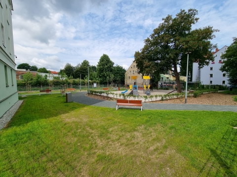 Wałbrzyskie parki kieszonkowe w dzielnicy Podgórze są już gotowe - 1