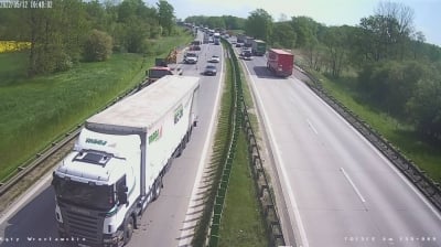 Awaria busa na A4. Korek ma kilka kilometr&oacute;w i rośnie