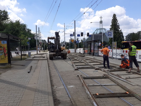 Rusza ważna inwestycja przy Zajezdni Tramwajowej Borek - 1