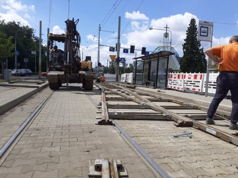 Rusza ważna inwestycja przy Zajezdni Tramwajowej Borek - 2