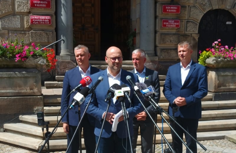 Kłodzko bez dotacji z III edycji Polskiego Ładu. Burmistrz zwołał konferencję - fot. Jarosław Wrona