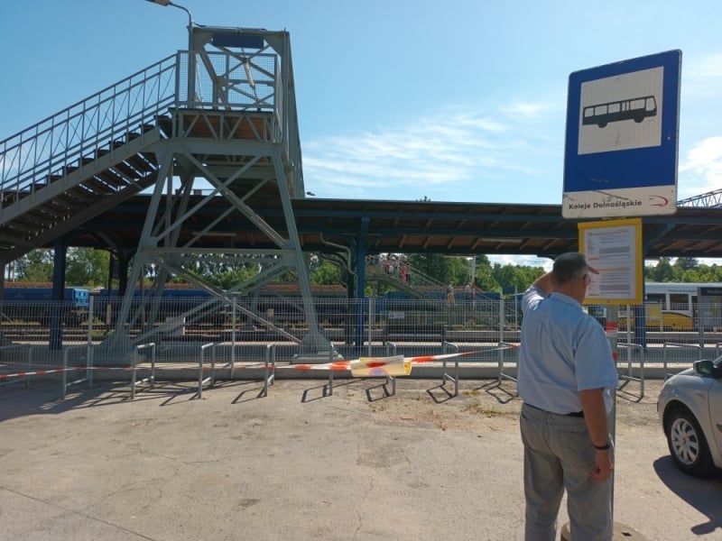 Śmierć w pociągu na trasie Międzylesie - Wrocław Główny - fot. Jarosław Wrona