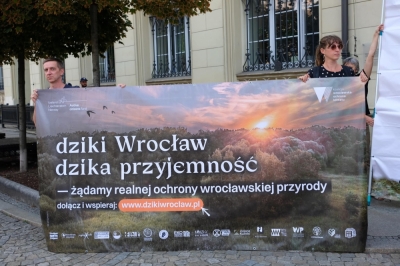 Aktywiści żądają ochrony wrocławskiej przyrody