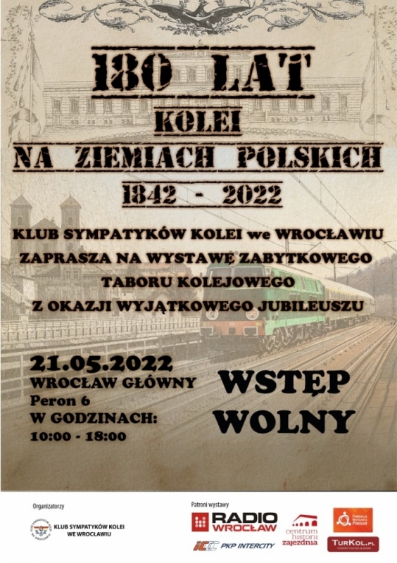 Dźwiękowa Historia: 180 lat kolei na Dolnym Śląsku - Fot. Klub Sympatyków Kolei we Wrocławiu