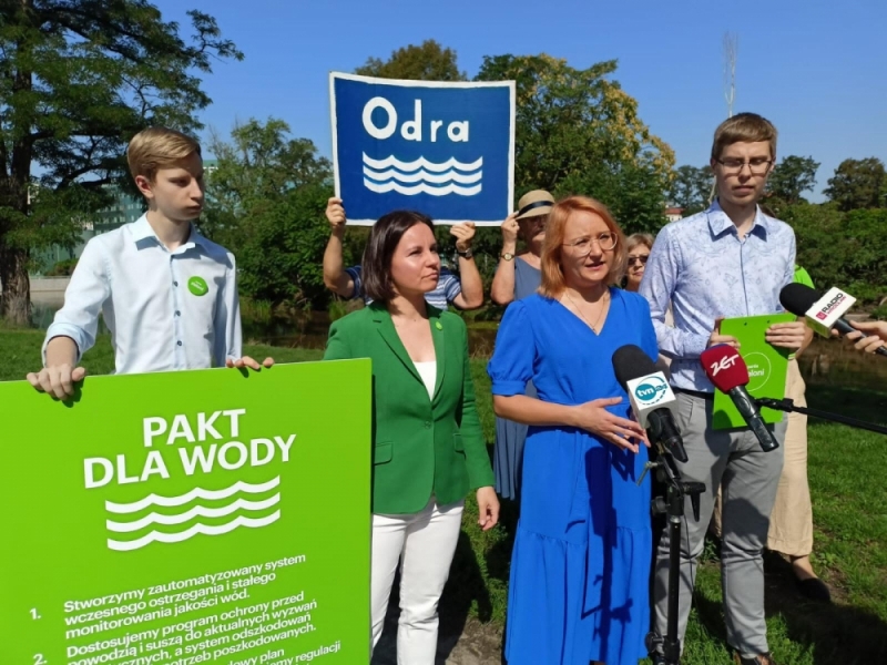 Zieloni proponują "Pakt dla Odry" - fot. Partia Zieloni