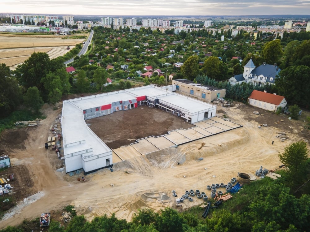 Pierwszy etap budowy hospicjum w Głogowie zakończony - fot. Facebook Rafael Rokaszewicz Prezydent Głogowa