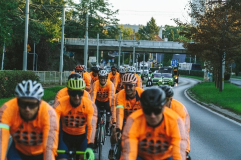 Wrocław: European Peace Ride. Przejazd nawiązuje do Wyścigu Pokoju - 3