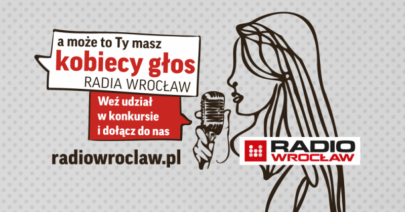 "Kobiecy głos Radia Wrocław" - być może szukamy właśnie Ciebie - fot. RW