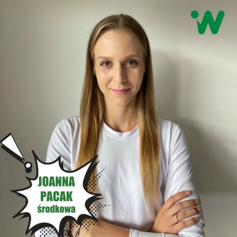 Joanna Pacak w zespole siatkarek Volley Wrocław - fot. volleywroclaw.pl