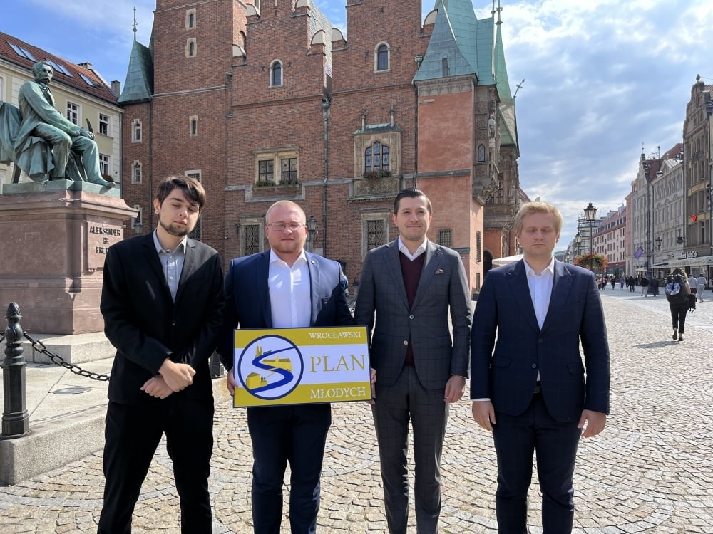Młodzieżówka Jarosława Gowina chce stworzyć Wrocławski Plan Młodych - fot. RW