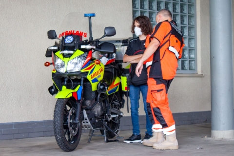 Marzy o pracy w karetce - po liście do szpitala, ratownicy zaprosili go na pokład [ZDJĘCIA] - 7
