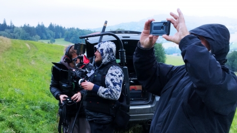 Mieszkańcy małego Świdnika kręcą film na podstawie tekstu noblistki Olgi Tokarczuk - 0