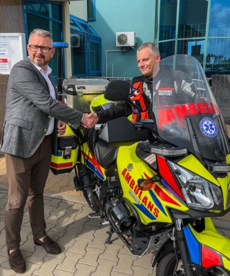 Na wrocławskich ulicach pojawili się ratownicy na motocyklach - 1