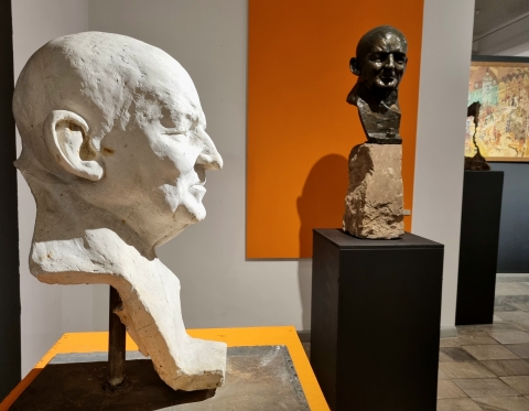 Żelaźni Ludzie. W Muzeum Miedzi otwarto wystawę poświęconą Zbigniewowi Frączkiewiczowi - 2