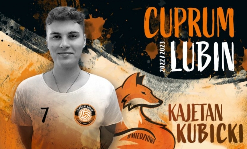 Kajetan Kubicki najlepszym rozgrywającym mistrzostw Europy do lat 20 - fot. ks.cuprum.pl