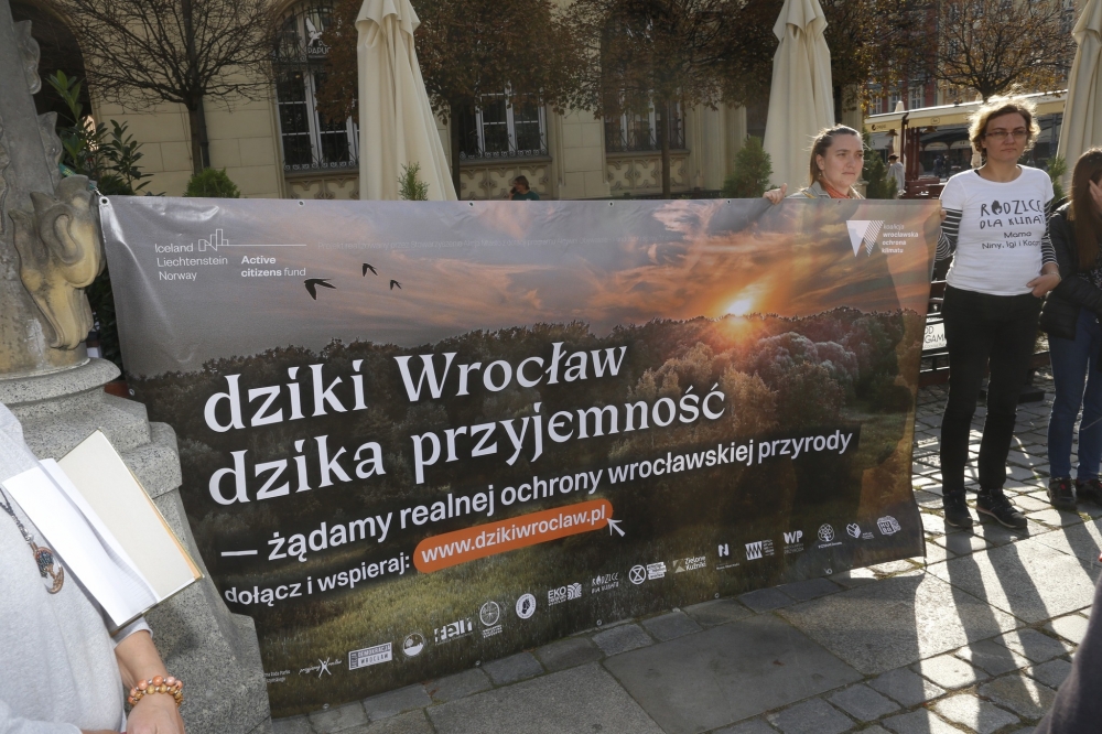Chcą większej ochrony przyrodniczych terenów Wrocławia - fot. Koalicja Wrocławska Ochrona Klimatu