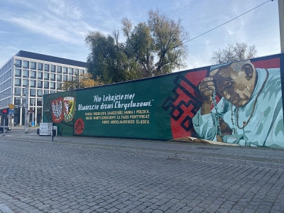 Co dalej z muralem przy Ostrowie Tumskim we Wrocławiu?
