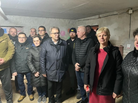 Samorządowcy z Dolnego Śląska z wizytą w Ukrainie - 0