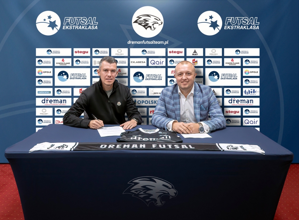 Waldemar Sobota wraca do gry. Zamieni murawę na... parkiet - fot. Dreman Futsal Opole Komprachcice Facebook