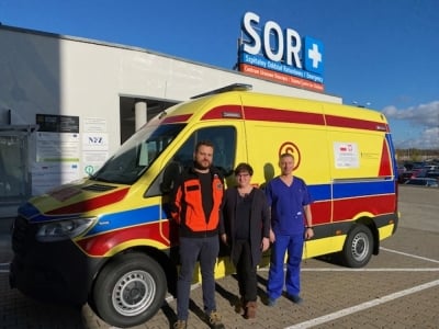 Dolnośląski Szpital Specjalistyczny im. T. Marciniaka otrzymał nowy ambulans specjalistyczny „S”