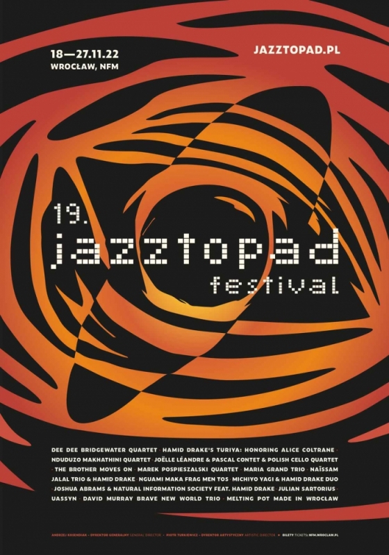19. JAZZTOPAD FESTIVAL (18–27.11. 2022) - Fot. NFM
