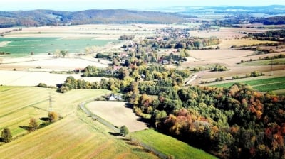 Wiecz&oacute;r zDolnego Śląska: Piękna wieś dolnośląska