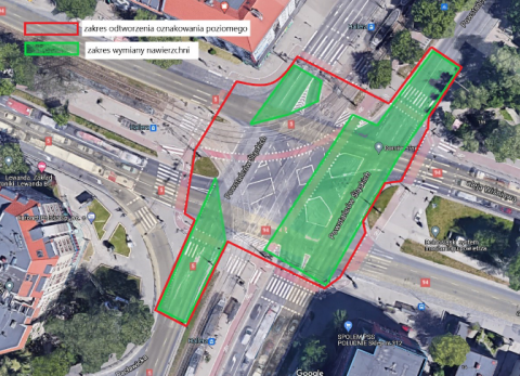 Wrocław: Weekendowa wymiana nawierzchni ulic Powstańców Śląskich, Hallera i Wiśniowej - 0