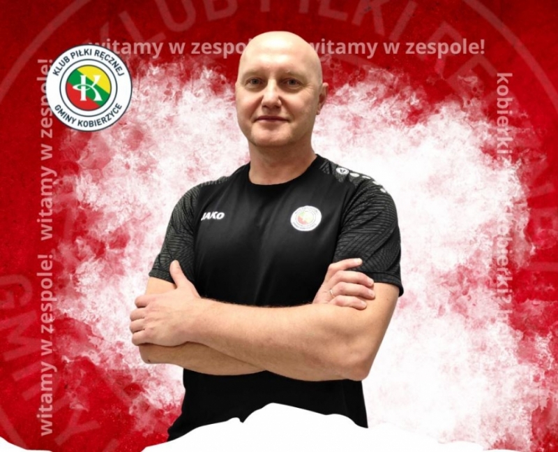 Marcin Palica został drugim trenerem KPR Kobierzyce - fot. kprkobierzyce.pl