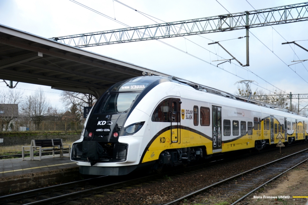 Nie było ich 9 lat! Koleje Dolnośląskie wracają na trasę Wrocław-Głogów - fot. materiały prasowe