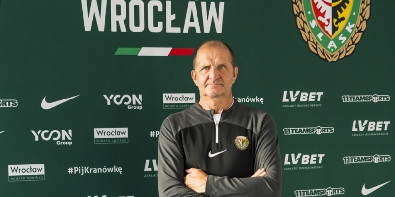 Janusz Góra trenerem zespołu U-19 Śląska Wrocław - fot. slaskwroclaw.pl