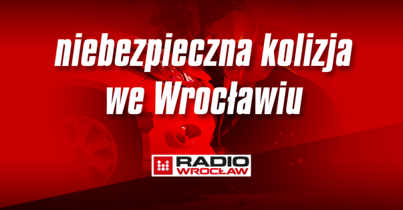 Uwaga, kierowcy! Centrum Wrocławia sparaliżowane przez kolizję na pl. Społecznym - fot. Radia Wrocław