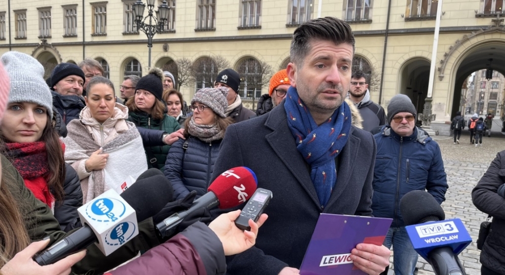 Wrocławscy przedsiębiorcy proszą o pomoc - Fot: Joanna Jaros