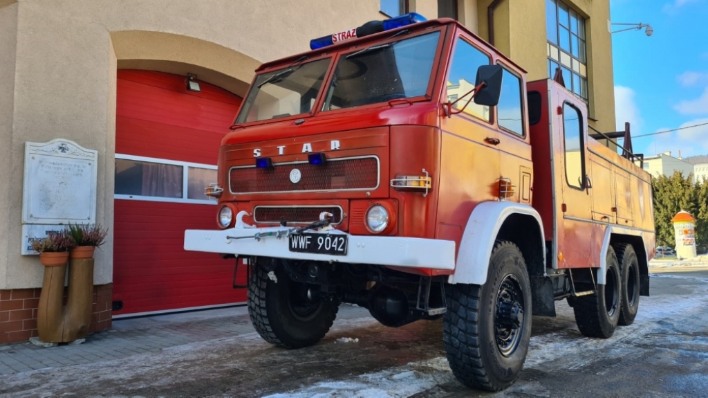 U nas garażował, na Ukrainie będzie gasił pożary - Star z 1983 roku – fot. Jarosław Wrona