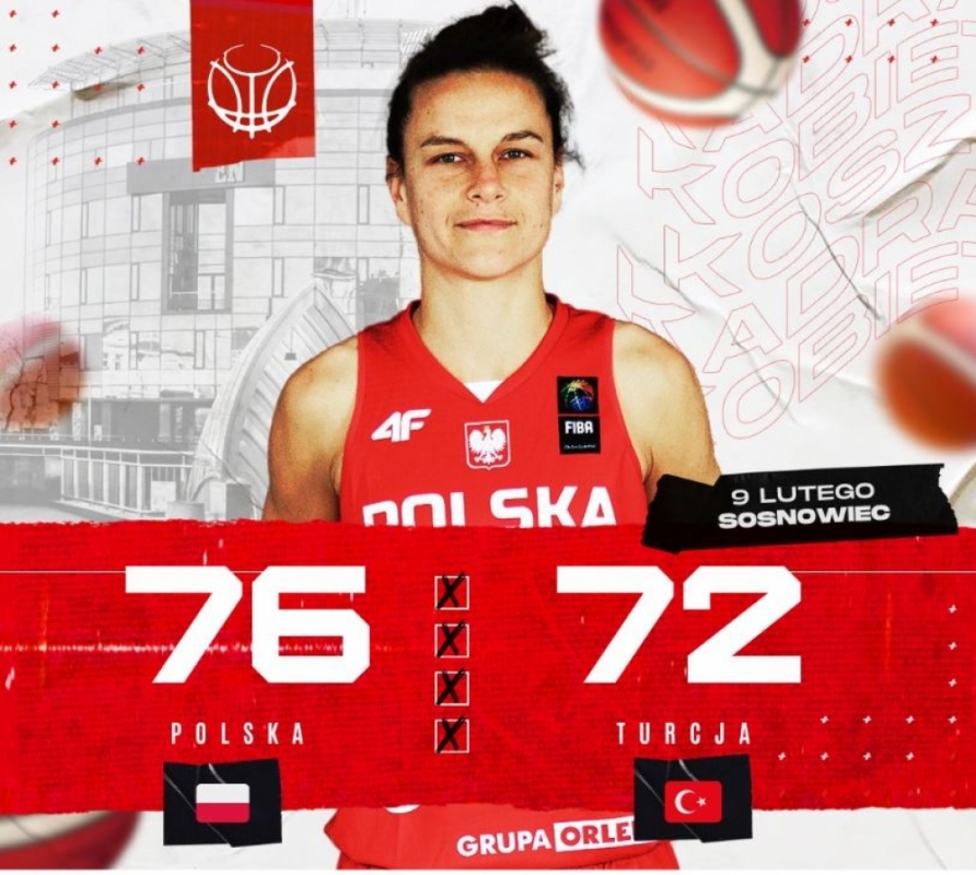 Pozytywna niespodzianka. Polki wciąż z szansami na awans do EuroBasketu - grafika KoszKadra Twitter