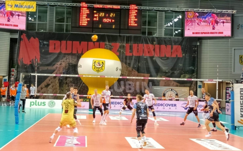 Siatkarze z Lubina mistrzami tie-breaków - fot. Robert Radczak 