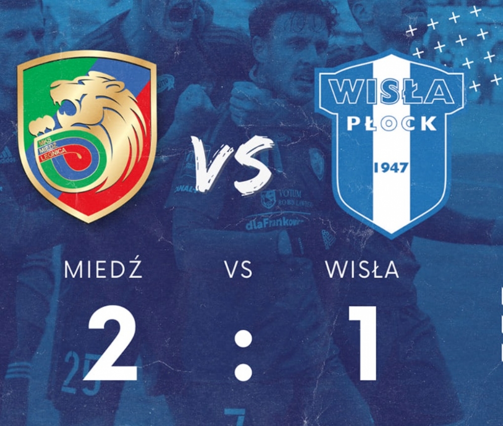 Pierwsze 3 punkty w 2023 - fot. grafika Miedź Legnica Facebook