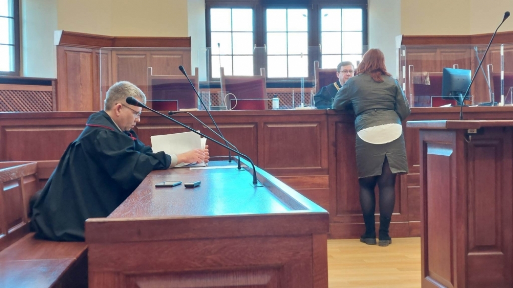 Wrocław: Proces kobiety, która w mediach społecznościowych miała popierać atak Rosji na Ukrainę - fot. Beata Makowska
