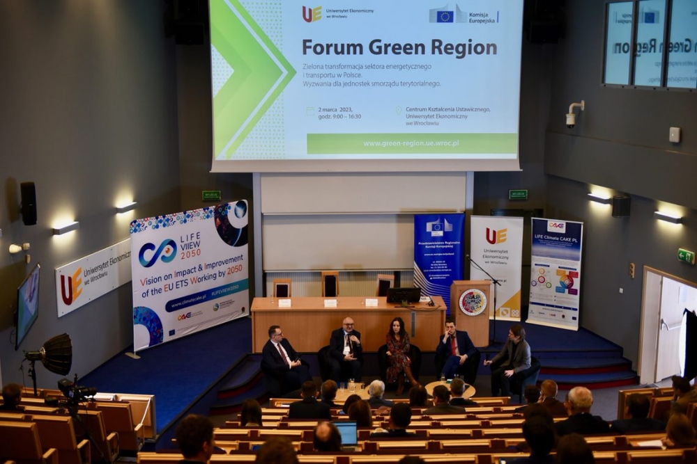 Forum Green Region we Wrocławiu: "Klimat się zmienia i musimy być na to przygotowani" - fot. Komisja Europejska w Polsce