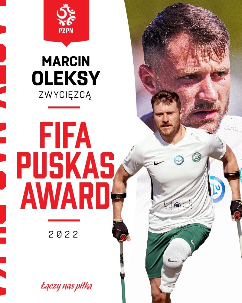 Marcin Oleksy o najpiękniejszej bramce 2022 roku - fot. laczynaspilka.pl