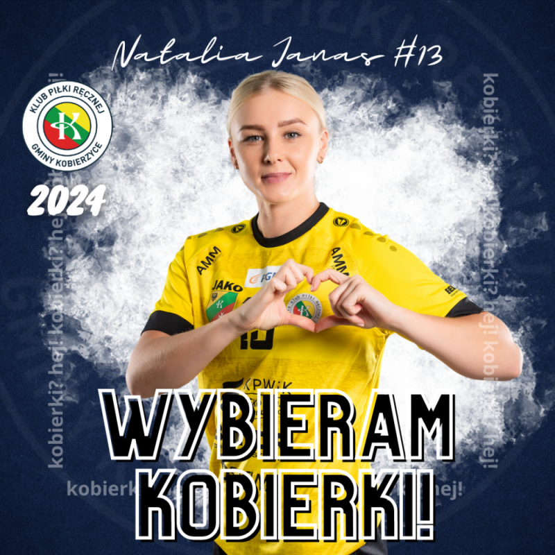 Natalia Janas pozostanie w zespole KPR-u Gminy Kobierzyce - fot. kprkobierzyce.pl