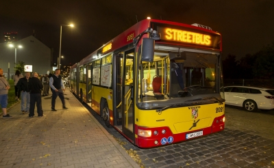 Streetbus wrocławskiego MPK zjechał do zajezdni